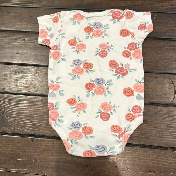 Floral onesie - 0-3M - Picture 2 of 2